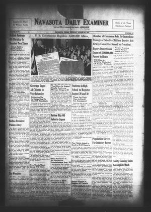 Navasota Daily Examiner (Navasota, Tex.), Vol. 46, No. 147, Ed. 1 Thursday, August 22, 1940