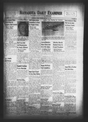 Navasota Daily Examiner (Navasota, Tex.), Vol. 46, No. 176, Ed. 1 Wednesday, September 25, 1940