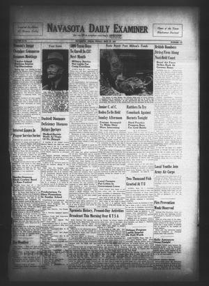 Navasota Daily Examiner (Navasota, Tex.), Vol. 46, No. 178, Ed. 1 Friday, September 27, 1940