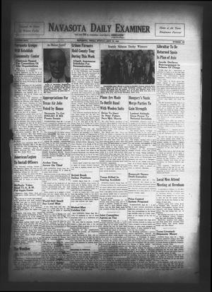 Primary view of object titled 'Navasota Daily Examiner (Navasota, Tex.), Vol. 46, No. 180, Ed. 1 Monday, September 30, 1940'.