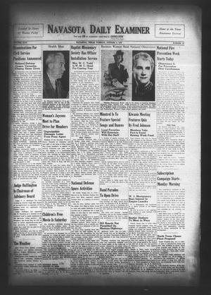 Navasota Daily Examiner (Navasota, Tex.), Vol. 46, No. 187, Ed. 1 Tuesday, October 8, 1940