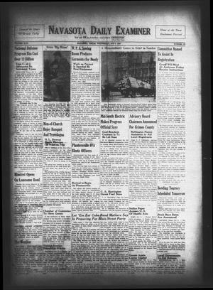 Navasota Daily Examiner (Navasota, Tex.), Vol. 46, No. 188, Ed. 1 Wednesday, October 9, 1940