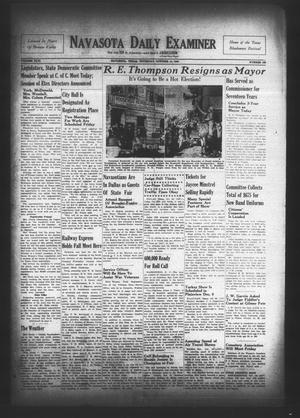 Navasota Daily Examiner (Navasota, Tex.), Vol. 46, No. 189, Ed. 1 Thursday, October 10, 1940