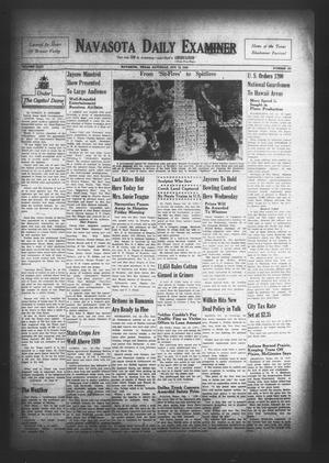 Navasota Daily Examiner (Navasota, Tex.), Vol. 46, No. 191, Ed. 1 Saturday, October 12, 1940