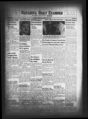 Navasota Daily Examiner (Navasota, Tex.), Vol. 46, No. 206, Ed. 1 Wednesday, October 30, 1940