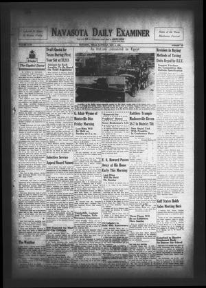 Navasota Daily Examiner (Navasota, Tex.), Vol. 46, No. 209, Ed. 1 Saturday, November 2, 1940