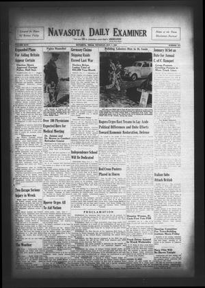 Navasota Daily Examiner (Navasota, Tex.), Vol. 46, No. 213, Ed. 1 Thursday, November 7, 1940