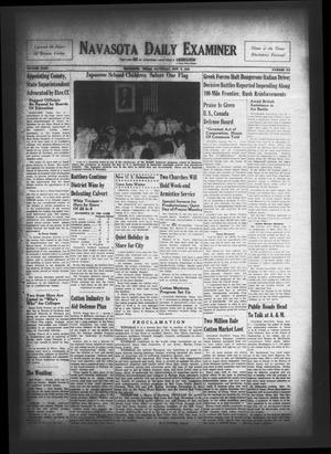 Navasota Daily Examiner (Navasota, Tex.), Vol. 46, No. 215, Ed. 1 Saturday, November 9, 1940