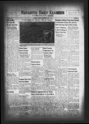 Navasota Daily Examiner (Navasota, Tex.), Vol. 46, No. 217, Ed. 1 Wednesday, November 13, 1940