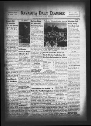 Navasota Daily Examiner (Navasota, Tex.), Vol. 46, No. 220, Ed. 1 Monday, November 18, 1940