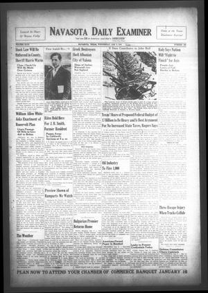 Navasota Daily Examiner (Navasota, Tex.), Vol. 46, No. 262, Ed. 1 Wednesday, January 8, 1941