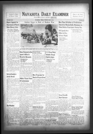 Navasota Daily Examiner (Navasota, Tex.), Vol. 46, No. 273, Ed. 1 Tuesday, January 21, 1941