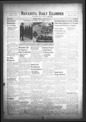 Navasota Daily Examiner (Navasota, Tex.), Vol. 46, No. 281, Ed. 1 Thursday, January 30, 1941