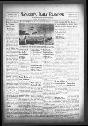 Navasota Daily Examiner (Navasota, Tex.), Vol. 46, No. 291, Ed. 1 Tuesday, February 11, 1941