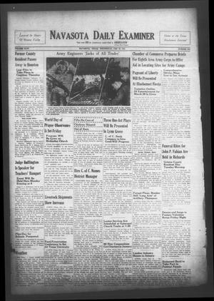 Navasota Daily Examiner (Navasota, Tex.), Vol. 46, No. 304, Ed. 1 Wednesday, February 26, 1941