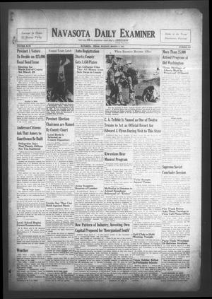 Navasota Daily Examiner (Navasota, Tex.), Vol. 46, No. 308, Ed. 1 Monday, March 3, 1941
