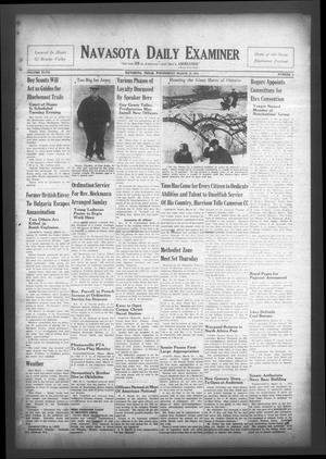 Navasota Daily Examiner (Navasota, Tex.), Vol. 47, No. 4, Ed. 1 Wednesday, March 12, 1941