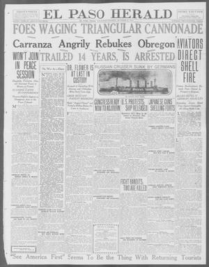 Primary view of object titled 'El Paso Herald (El Paso, Tex.), Ed. 1, Thursday, October 22, 1914'.