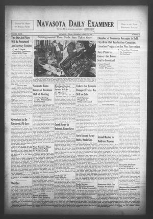Navasota Daily Examiner (Navasota, Tex.), Vol. 47, No. 35, Ed. 1 Thursday, April 17, 1941