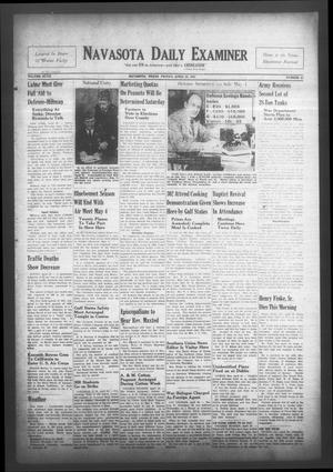 Navasota Daily Examiner (Navasota, Tex.), Vol. 47, No. 41, Ed. 1 Friday, April 25, 1941