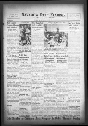 Navasota Daily Examiner (Navasota, Tex.), Vol. 47, No. 45, Ed. 1 Wednesday, April 30, 1941