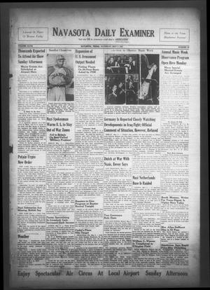 Navasota Daily Examiner (Navasota, Tex.), Vol. 47, No. 48, Ed. 1 Saturday, May 3, 1941