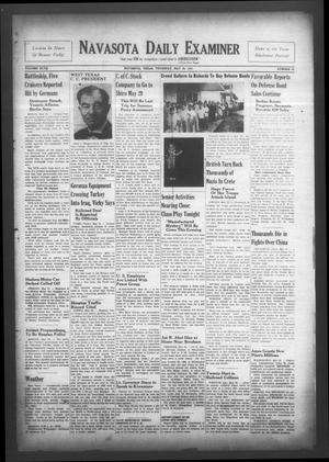 Navasota Daily Examiner (Navasota, Tex.), Vol. 47, No. 64, Ed. 1 Thursday, May 22, 1941