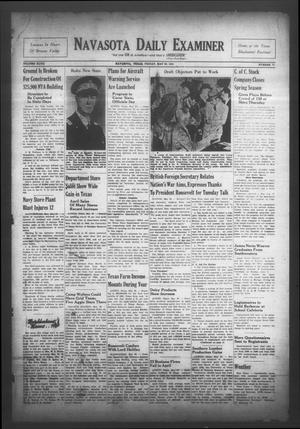 Primary view of object titled 'Navasota Daily Examiner (Navasota, Tex.), Vol. 47, No. 71, Ed. 1 Friday, May 30, 1941'.