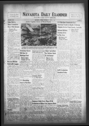 Navasota Daily Examiner (Navasota, Tex.), Vol. 47, No. 75, Ed. 1 Wednesday, June 4, 1941