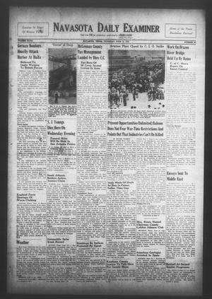 Navasota Daily Examiner (Navasota, Tex.), Vol. 47, No. 82, Ed. 1 Thursday, June 12, 1941