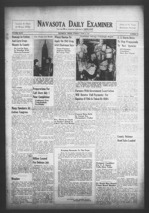 Primary view of object titled 'Navasota Daily Examiner (Navasota, Tex.), Vol. 47, No. 86, Ed. 1 Tuesday, June 17, 1941'.