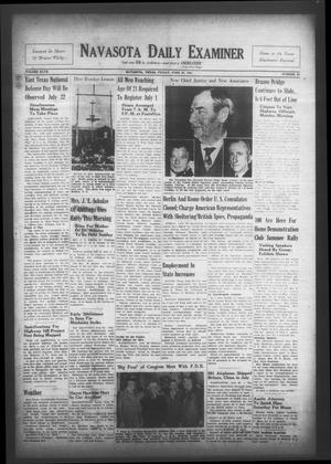 Navasota Daily Examiner (Navasota, Tex.), Vol. 47, No. 89, Ed. 1 Friday, June 20, 1941