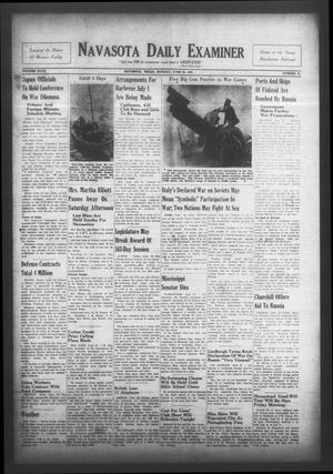Navasota Daily Examiner (Navasota, Tex.), Vol. 47, No. 91, Ed. 1 Monday, June 23, 1941