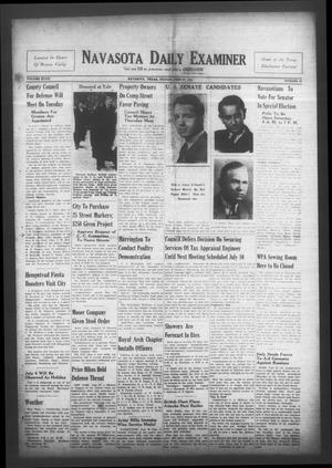 Navasota Daily Examiner (Navasota, Tex.), Vol. 47, No. 95, Ed. 1 Friday, June 27, 1941