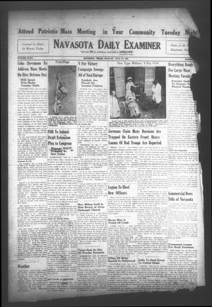 Navasota Daily Examiner (Navasota, Tex.), Vol. 47, No. [114], Ed. 1 Monday, July 21, 1941