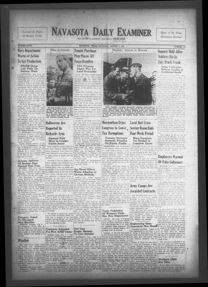 Navasota Daily Examiner (Navasota, Tex.), Vol. 47, No. 131, Ed. 1 Saturday, August 9, 1941