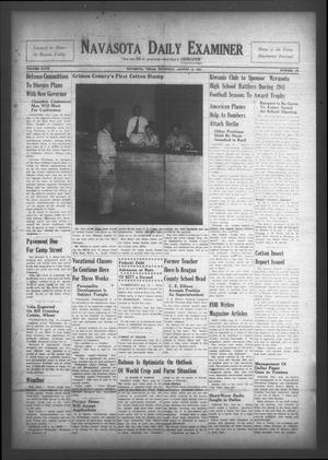 Navasota Daily Examiner (Navasota, Tex.), Vol. 47, No. 135, Ed. 1 Thursday, August 14, 1941