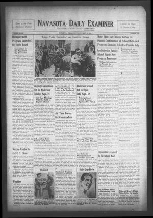 Navasota Daily Examiner (Navasota, Tex.), Vol. 47, No. 155, Ed. 1 Saturday, September 6, 1941