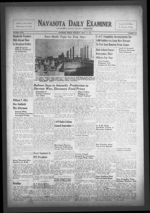 Navasota Daily Examiner (Navasota, Tex.), Vol. 47, No. 159, Ed. 1 Thursday, September 11, 1941
