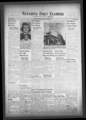 Navasota Daily Examiner (Navasota, Tex.), Vol. 47, No. 160, Ed. 1 Friday, September 12, 1941