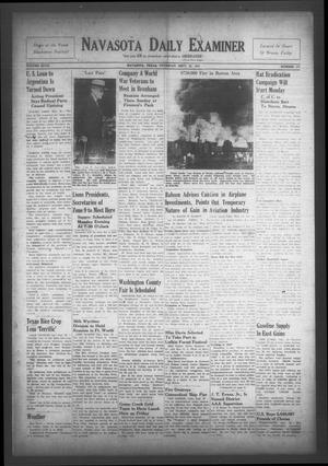 Navasota Daily Examiner (Navasota, Tex.), Vol. 47, No. 171, Ed. 1 Thursday, September 25, 1941