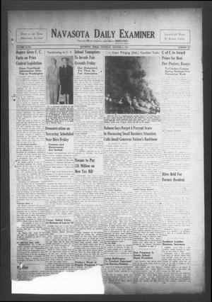 Navasota Daily Examiner (Navasota, Tex.), Vol. 47, No. 177, Ed. 1 Thursday, October 2, 1941