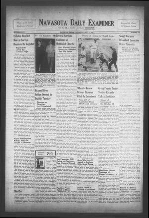 Navasota Daily Examiner (Navasota, Tex.), Vol. 47, No. 182, Ed. 1 Wednesday, October 8, 1941