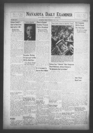 Navasota Daily Examiner (Navasota, Tex.), Vol. 47, No. 183, Ed. 1 Thursday, October 9, 1941