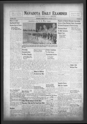 Navasota Daily Examiner (Navasota, Tex.), Vol. 47, No. 186, Ed. 1 Monday, October 13, 1941