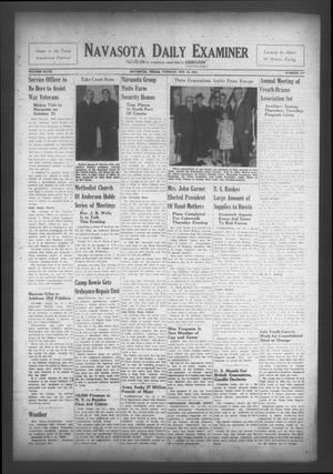 Navasota Daily Examiner (Navasota, Tex.), Vol. 47, No. 187, Ed. 1 Tuesday, October 14, 1941