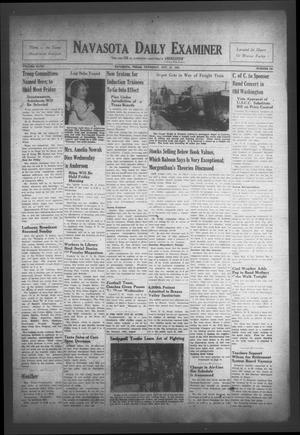Navasota Daily Examiner (Navasota, Tex.), Vol. 47, No. 189, Ed. 1 Thursday, October 16, 1941