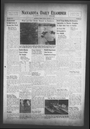 Navasota Daily Examiner (Navasota, Tex.), Vol. 47, No. 196, Ed. 1 Friday, October 24, 1941