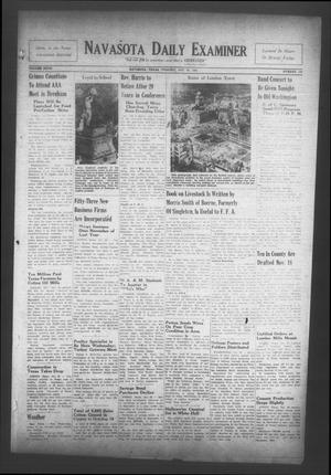 Navasota Daily Examiner (Navasota, Tex.), Vol. 47, No. 199, Ed. 1 Tuesday, October 28, 1941