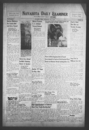 Navasota Daily Examiner (Navasota, Tex.), Vol. 47, No. 206, Ed. 1 Wednesday, November 5, 1941